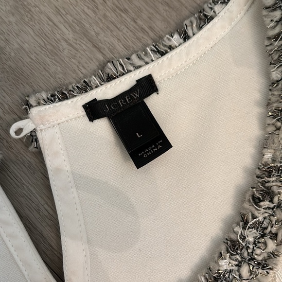 Like new J Crew tweed tank- Large - Picture 3 of 7
